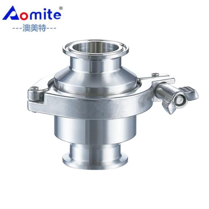 Stainless Steel Sanitary Grade Tc Spring Check Valve One Way Check Valve CF 8m Silent 3/4" Check Valve