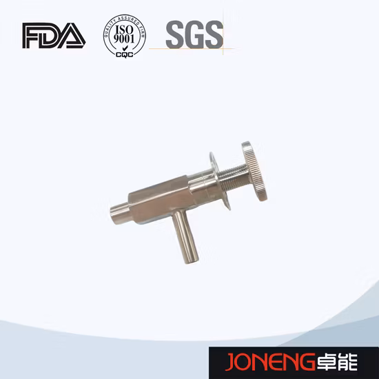 Soudure en acier inoxydable sanitaire/filetage/collier de vanne d'échantillonnage aseptique